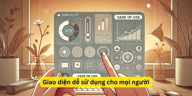 Cách sử dụng vô cùng đơn giản giúp hội viên dễ thích nghi